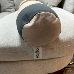 Yogibo Caterpillar Roll Long ヨギボー キャタピラーロール ロング ナチュラル 抱き枕 ビーズクッション ストライプの画像