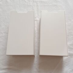 山崎実業 tower ツーウェイマスク収納ケース スリム 2個セット ホワイト 白 タワー　の画像