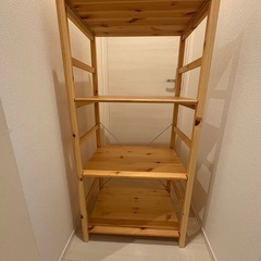 パイン材ユニットシェルフ(無印良品)の画像