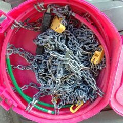 タイヤチェーン　雪道楽　の画像