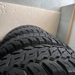 ハイエース　デイトナホイール　マッドタイヤ
の画像