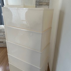 衣装ケース計６個の画像