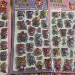 【5枚セット】ぷくぷくシールの画像