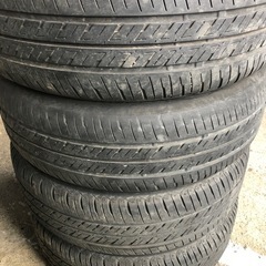 ☆決まりました☆軽用16インチアルミ、BS製タイヤ付き(オマケ) 4本の画像