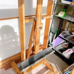 イーゼル レトロの画像