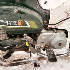 スーパーカブ50　部品取り　書類無しの画像