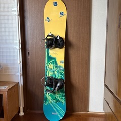 BURTONスノーボード3点セットの画像