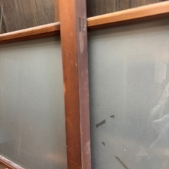 昭和古民家の古い引き戸の画像