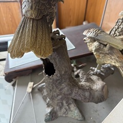 鷹の置物の画像