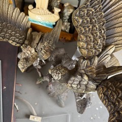 鷹の置物の画像