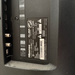ジャンク　Hisense 50型テレビの画像