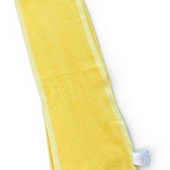 カシミヤ100% マフラー Pastel yellow 防寒の画像