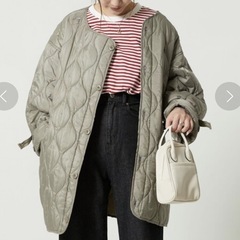 ［美品］FREAK'S STORE 　キルティングジャケット Fの画像