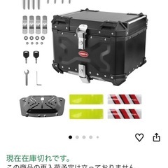 LASIEYO バイク　リアボックスの画像