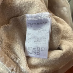 花柄パーカー✴︎120cmの画像