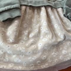 花柄パーカー✴︎120cmの画像