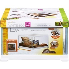 GEXガラス飼育ケース、ゲージホワイトの画像