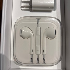 iPhone用イヤホン(有線・イヤーポッズ)の画像