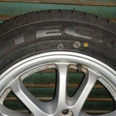 スタッドレスタイヤ　195/65/15 ケンダ KR36 ICETEC NEO ４本セット　　 ホイールセットです。の画像