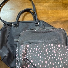 ハンドバッグ　財布、エコバッグ全7点一式の画像