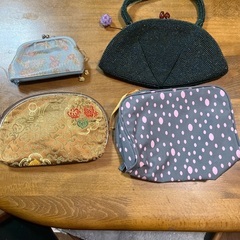 ハンドバッグ　財布、エコバッグ全7点一式の画像