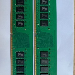 Kingston DDR4 8GB × 2本 (16GBキット) 中古美品 KVR21N15D8K2/16の画像