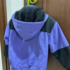 【110cm】BABYDOLL紫色ブルゾンアウターの画像