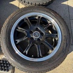185 /60R15     スタッドレスタイヤ　アルミホイールの画像