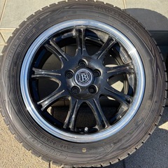 185 /60R15     スタッドレスタイヤ　アルミホイールの画像