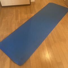 使用品★ヨガマット　5mm　×　180ｃｍ　★の画像