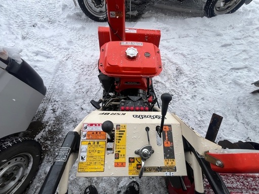 【ご成約】除雪機❄️クボタ KSR8F❗️8馬力❗️札幌市内近郊配送可❗️