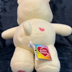 ケアベア　羊毛フェルト風BIGぬいぐるみの画像