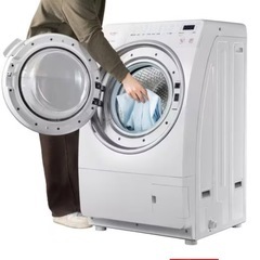 ヤマダ電気　オリジナルブランド 「RORO（ロロ）」 ドラム式洗濯乾燥機 「RORO YWM-YV90N」 2025年の画像