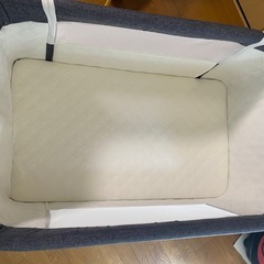 ベビーベッド　高さ5段調節可能　睡吐防止の画像