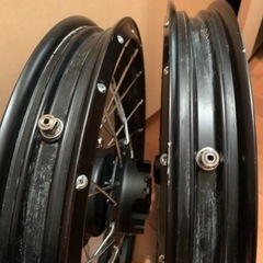 CT125ハンターカブ用チューブレススポークホイールの画像