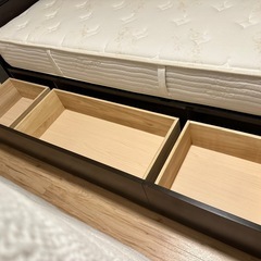 【美品】シモンズ Beaulyrest Golden Value セミダブル フレームセットの画像