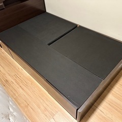 【美品】シモンズ Beaulyrest Golden Value セミダブル フレームセットの画像