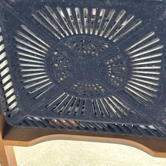 【無料】天然木の脚太い家具調コタツ《幅120×奥行80×高さ35》　の画像