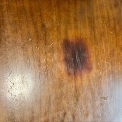 【無料】天然木の脚太い家具調コタツ《幅120×奥行80×高さ35》　の画像