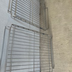 スチールラックの棚板2枚の画像