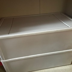 衣装ケース（43×72×23センチ）×２個の画像