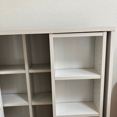 【1/12まで】ワイド本棚　可動棚付きの画像