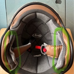 バイク アライジェットヘルメット ジャンク品の画像