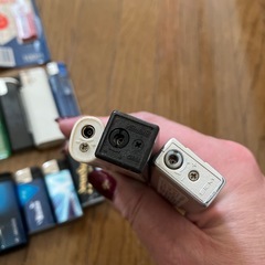 ライター、ライターケース、発火石の画像