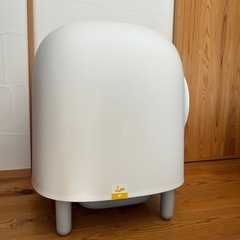 【ほぼ新品】全自動猫トイレ（動作確認のみ・実使用なし）の画像