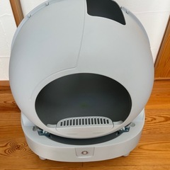 【ほぼ新品】全自動猫トイレ（動作確認のみ・実使用なし）の画像
