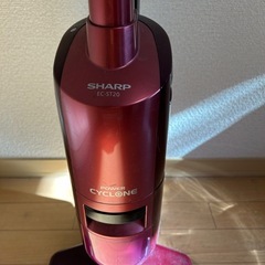 【あと2日で処分& 無料】SHARP 掃除機　スティック型／EC-ST20（2015年製）動作確認済みの画像