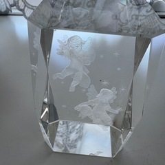 ガラスの置物3点セット
の画像