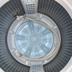 配達設置無料 アクア 洗濯機 7kg ガラストップ 風乾燥機能付の画像