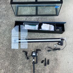 コトブキ工芸　水槽セット　ワイド９００　５点　ＬＥＤ　９０ｃｍ水槽セットの画像